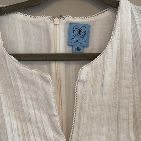 CeCe white cotton dress - Picture 4 of 6